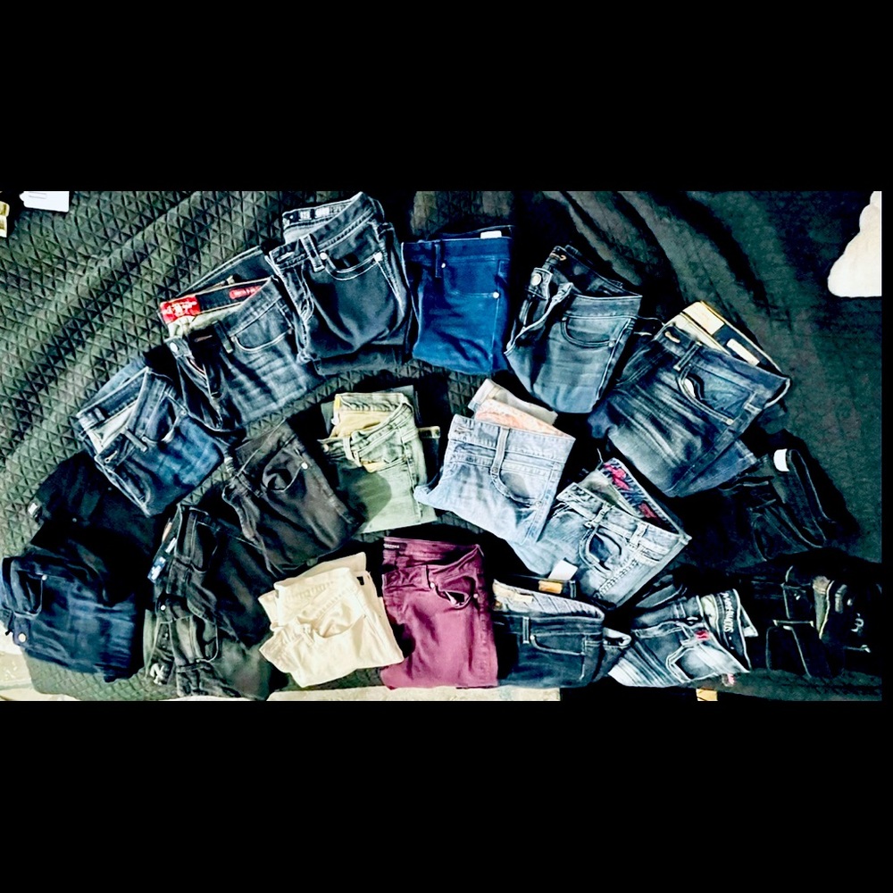 Lot of Designer Jeans (20 Pairs)